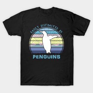 Easily Distracted By Penguins T-Shirt